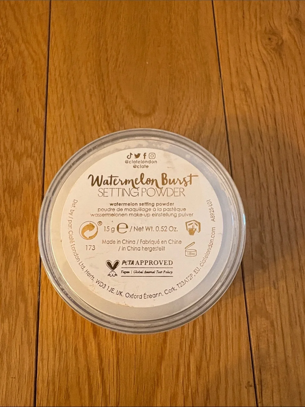NWT Ciaté London Watermelon Burst Translucent Setting Powder - never used